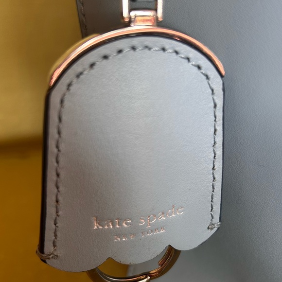 Kate Spade Baby blue Scalloped 2Way Tote BAG EUC - Picture 5 of 11